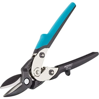 Image of HAZET 1961L 1 260 mm Sheet Metal Profile Snips Multi Colour