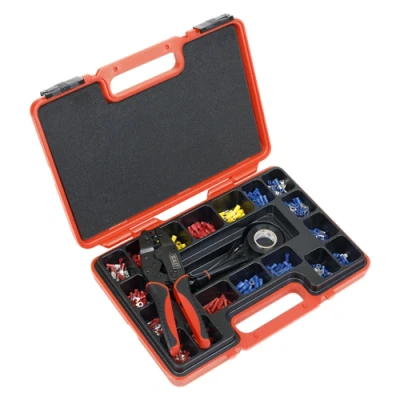 Image of Sealey Ratchet Crimping Tool Kit 552pc