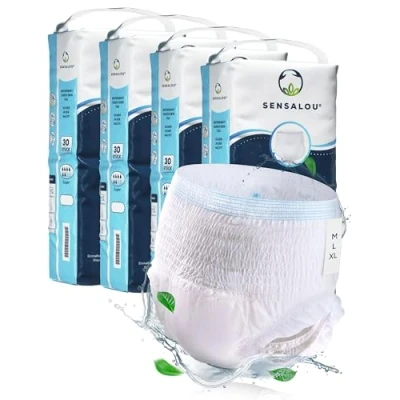 Image of Incontinence Pants Adult Men Women Diaper Size XL (120)