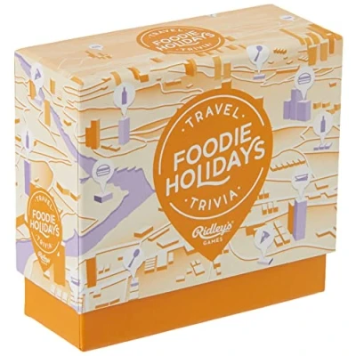 Image of Ridley&#039;s Games QUZ014 Foodie Holiday Trivia Game, Multi