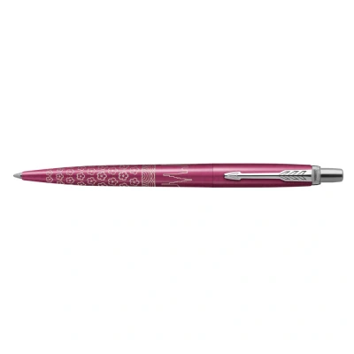 Image of Parker Jotter Ballpoint Pen Special Edition Tokyo Pink CT Medium Point with Blue Ink Gift Box