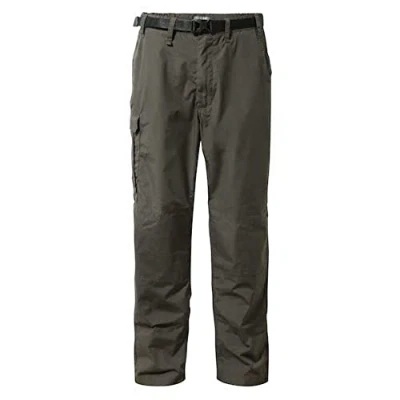 Image of Craghoppers Men&#039;s Kiwi Classic Walking Trousers Relaxed Fit Hiking Pants Bark 28&quot;