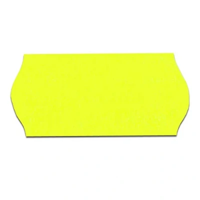 Image of Gato 26 x 12 mm Price Gun Labels Yellow 10 Rolls 15,000