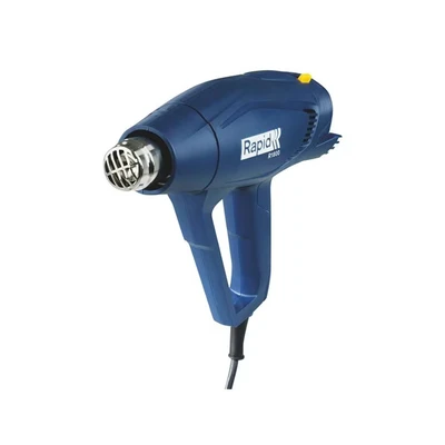 Image of RAPID R1800 Hot Air Gun Starter Kit with Case and Accessories, 1800W DIY Heat Gun, Remove Paint, Shrink &amp; De Solder, Two Stage Temperature Regulation, Handle Protection (5001403)