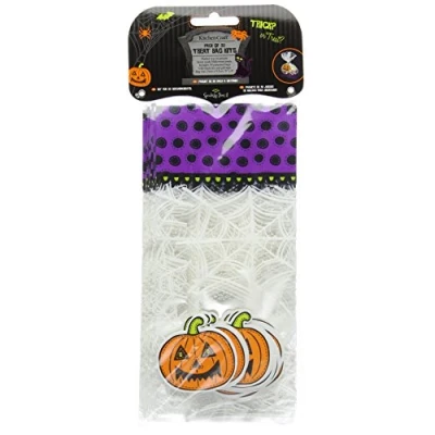 Image of KitchenCraft Spookily Does It Halloween Treat Bags Kits, Pack of 30