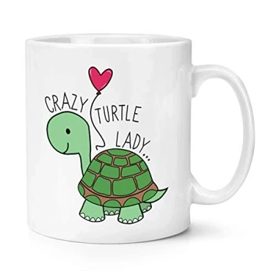 Image of Crazy Turtle Lady 10oz Mug Cup