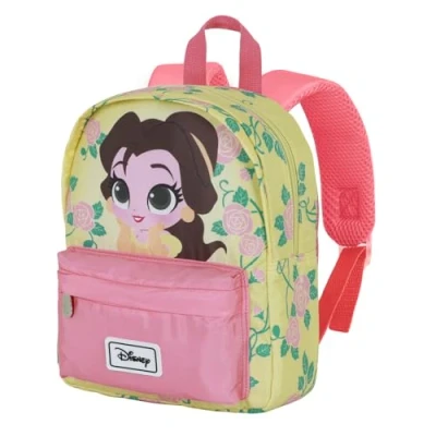 Image of Disney Belle Wait Joy Preschool Backpack, Yellow, 22 x 27 cm, Capacity 5 L