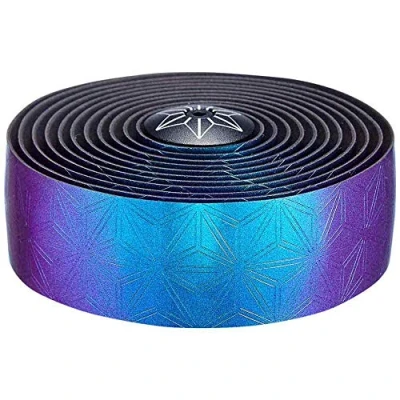 Image of Supacaz Bling Tape Bar Oil Slick w/Ano Black Plugs