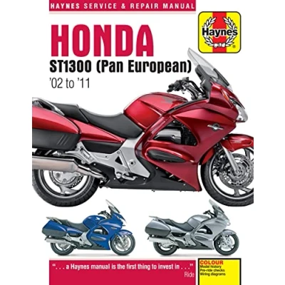 Image of Honda ST1300 Pan European (02 11) Haynes Repair Manual (Paperback)