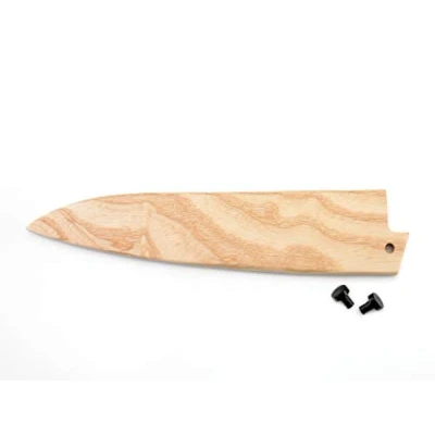 Image of Mercer Culinary Natural Ash Wood Saya Cover Blade Protector for 8&quot; Chef and 210mm Gyuto Knives