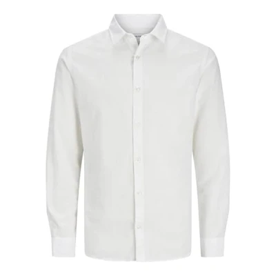 Image of Jack &amp; Jones Jjebreeze Shirt, Men&#039;s, Size: XL, White