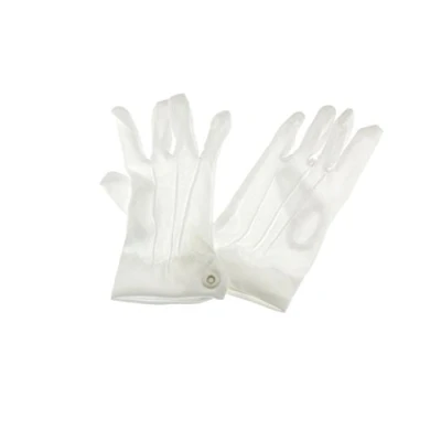 Image of Zac&#039;s Alter Ego Fancy Dress White Magician Gloves