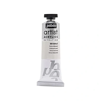 Image of Pebeo 37 ml Artist Acrylics, Iridescent Pearl White