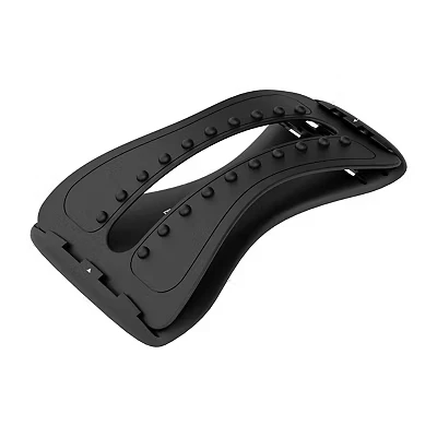 Image of The Original BackMagic Back Stretcher Massager with Pressure Points for Upper &amp; Lower Relaxation, 3 Levels Stretching, Posture Corrector Lumbar Decompressor, Alleviates Backache