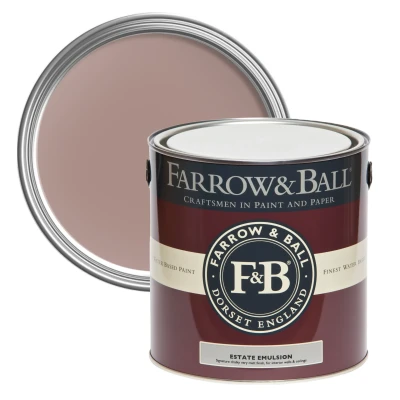 Image of Farrow and Ball Estate Emulsion, Sulking Room Pink No. 295 100ml