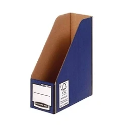 Image of Bankers Box Premium Magazine File Blue (Pack of 5) 722907