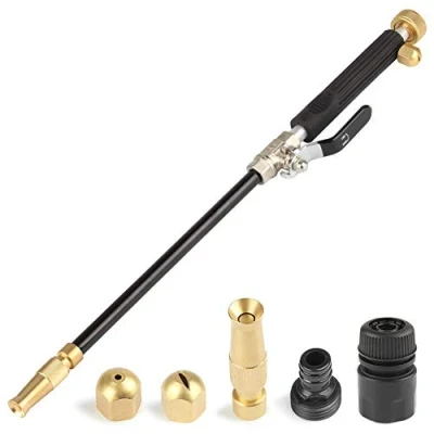 Image of GES Jet High Pressure Power Washer, Hose Nozzle Washer Wand Extendable Garden End, Glass Window Cleaning Sprayer Home Car Water Washing