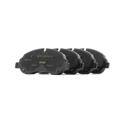 Image of 2203417014 brake pad set TEXTAR 2203401 incl. wear warning contact with caliper screws accessories FORD: Transit Custom V362 Van