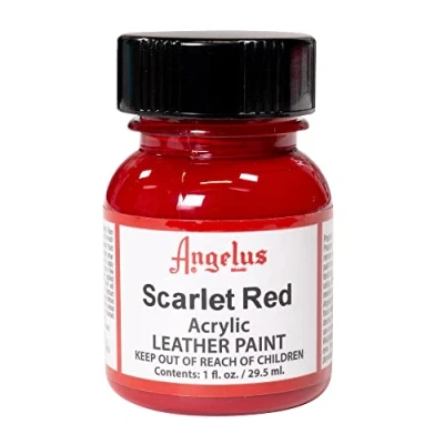 Image of Angelus Leather Paint Scarlet Red