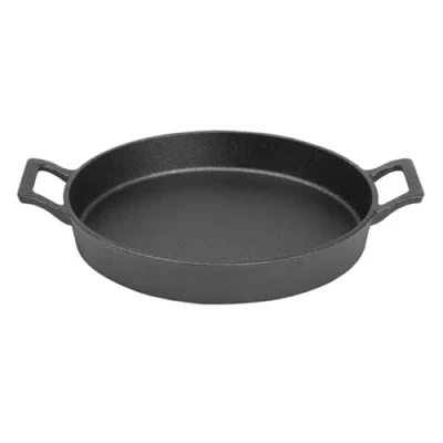 Image of Olympia Cast Iron Round Eared Dish 200mm