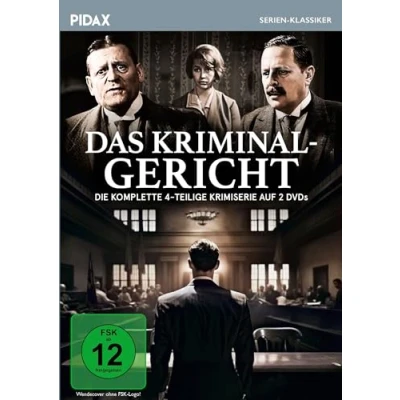 Image of Das Kriminalgericht / Die komplette 4 teilige Krimiserie