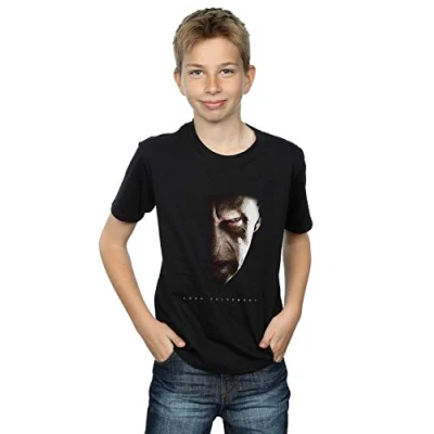 Image of Harry Potter Boys Lord Voldemort Portrait T Shirt Black 12 13 Years