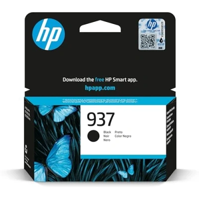 Image of HP 937 (4S6W5NE) Black Original Ink Cartridge Tintenpatrone OfficeJet Pro 91xx, 97xx