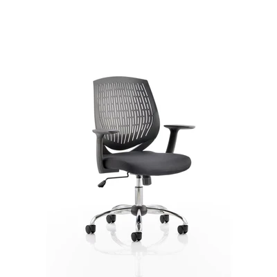 Image of Dura Chair with Arms Black Back Seat