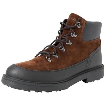 Image of Geox Men&#039;s U Lagorai + Grip Ankle Boot, Browncotto, 8 UK
