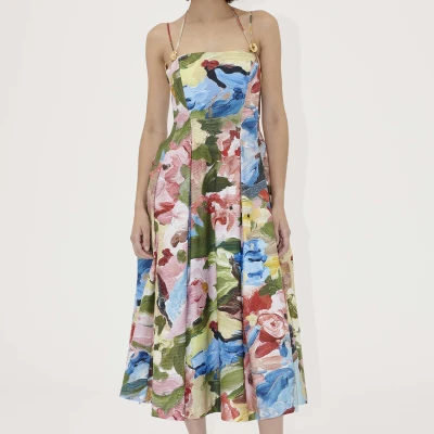 Image of Stine Goya Double Strap HIGH Volume dress Cocktail / Party dress, Women&#039;s, Size: Small, Multi coloured