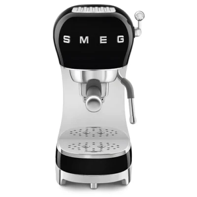 Image of Smeg Espresso Machine Black 1950s Manual