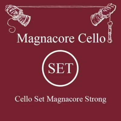 Image of Larsen Cello Strings Magnacore Set Strong
