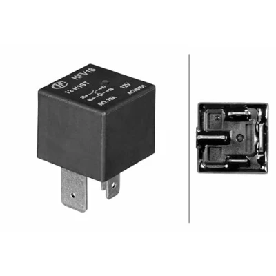 Image of 3J02863191 Relay, main current HELLA 4RA 003 437 211 70A 4 pin connector