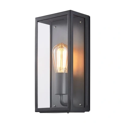 Image of Minerva Outdoor Wall Lantern Anthracite IP44
