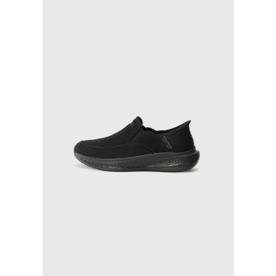 Image of Skechers USA Men&#039;s Slade Deacon Sneaker, Black, 9 UK
