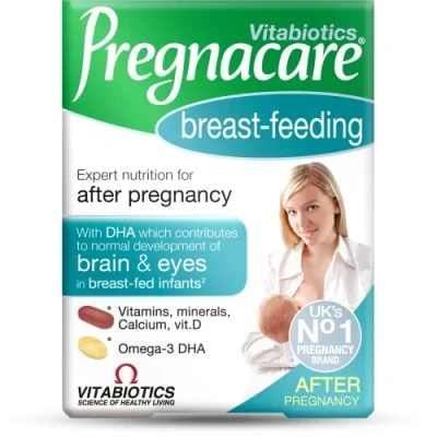 Image of Vitabiotics Pregnacare Breast Feeding Dual Pack 56 Tablets and 28 Capsules