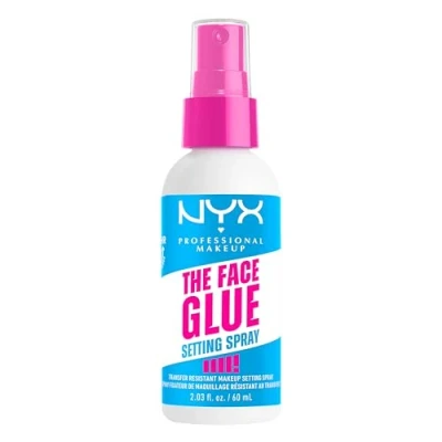 Image of NYX Professional Makeup Setting Spray, Long lasting Wear, Transfer Resistant &amp; Waterproof, The Face Glue, 60ml