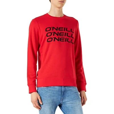 Image of O&#039;Neill Triple Stack Crew Sweatshirt, 3120 Plaid, Regular for Men
