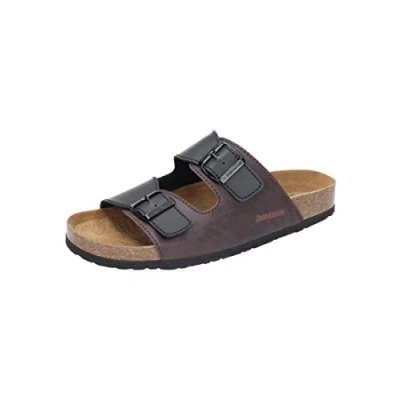Image of Dr. Brinkmann Men&#039;s Mules, Black, 15.5 UK