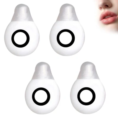 Image of Squalane + Amino Acids Lip Balm 4 PCS,New All Day Moisture for Dry Lips,Squalane Multi use Cuticles &amp; Elbows,Squalane