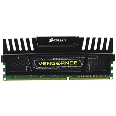 Image of Corsair CMZ16GX3M2A1600C10 Vengeance 16GB (2x8GB) DDR3 1600 Mhz CL10 XMP Performance Desktop Memory Kit Black