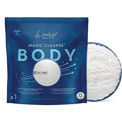 Image of Seoulista Beauty® Magic Cleanse Body™ Exfoliation and body Cleansing Chemical Free Dermatologist Created Korean Skin Care Dirt &amp; Oil Remover Reusable Over 200x Sustainable Award Winning