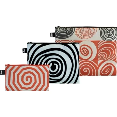 Image of LOQI LOUISE BOURGEOIS Spirals Zip Pockets