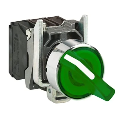 Image of SelSw 2Pos 110VAC ILL Grn 1NO/1NC