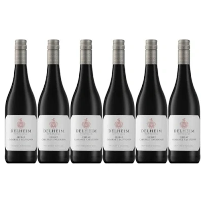 Image of Delheim Cabernet Sauvignon Shiraz, South African Red Wine, CASE of 6 x 750ml