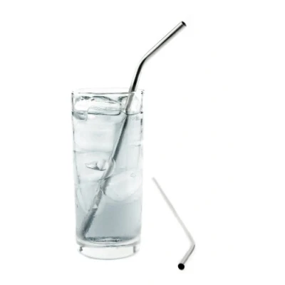Image of STAINLESS STEEL DRINKING STRAW 6 PK