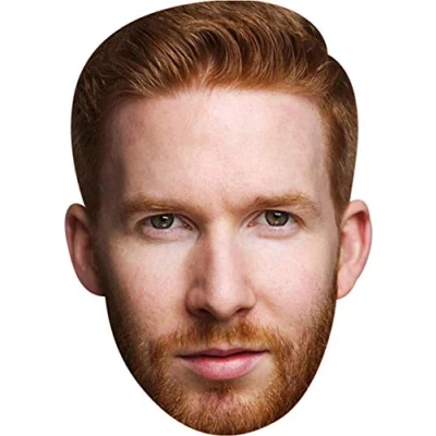 Image of FoxyPrinting Neil Jones Strictly Celebrity Cardboard Party Face Mask Fancy Dress