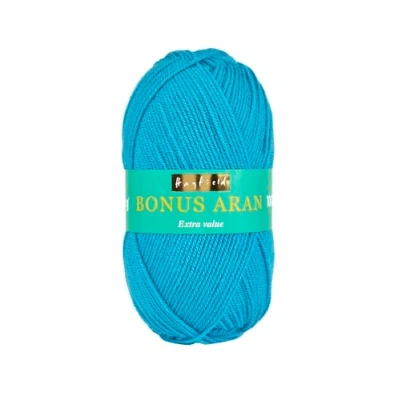 Image of Hayfield Bonus Aran Yarn, Azure (824), 100g