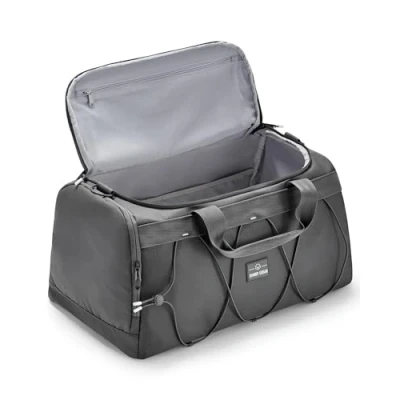 Image of Johnny Urban Gym &amp; Travel Bag Mens Womens Grey Shawn 2 in 1 Duffel with Shoe Compartment Backpack Holdall for Sports Weekend Traveling Traning