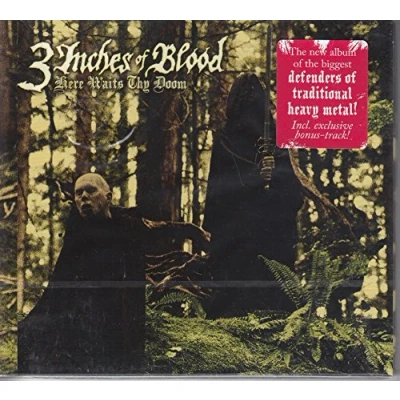 Image of 3 Inches of Blood Here Waits Thy Doom 2009 German CD album 9979398